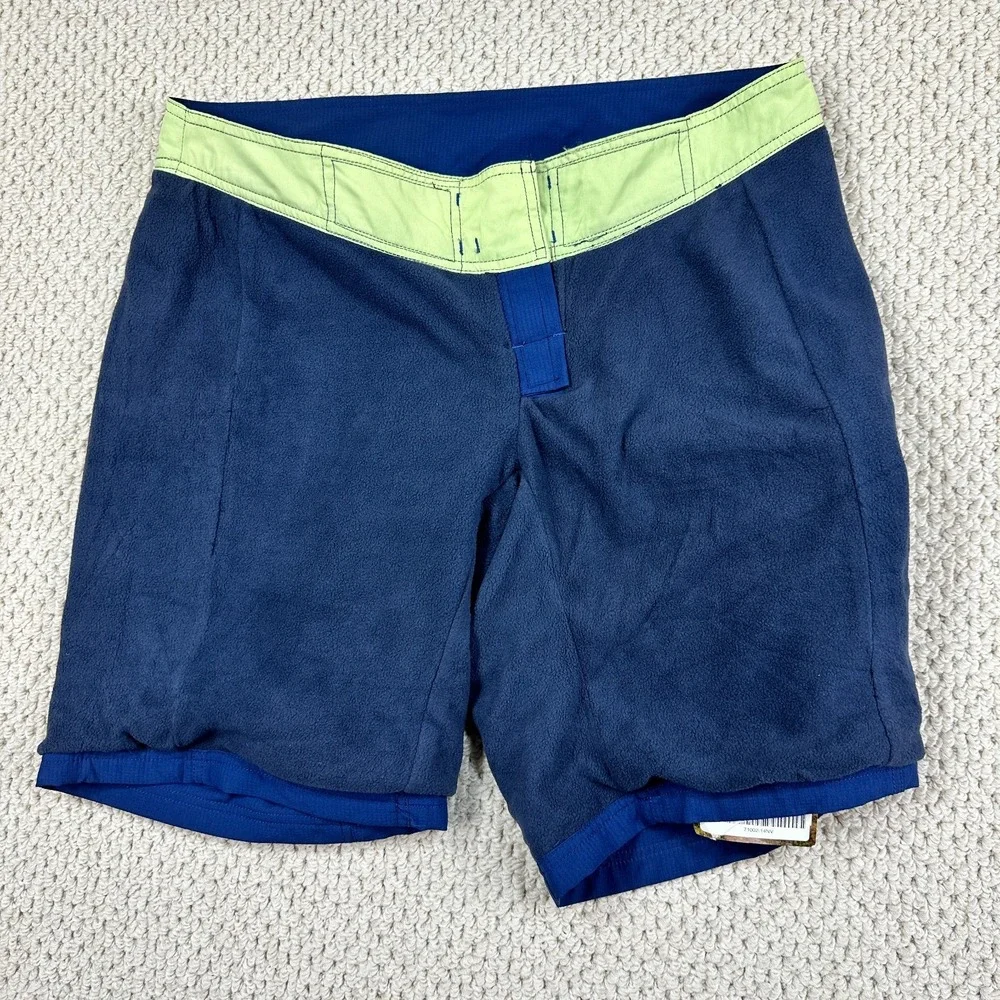 Immersion Research Shorts Womens 14 Navy Fleece Lined Guide Kayak Paddle Board